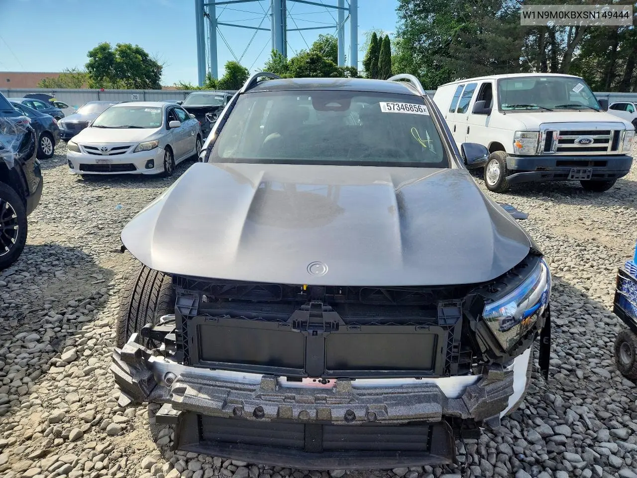 2025 Mercedes-Benz Eqb 300 4Matic VIN: W1N9M0KBXSN149444 Lot: 57346856