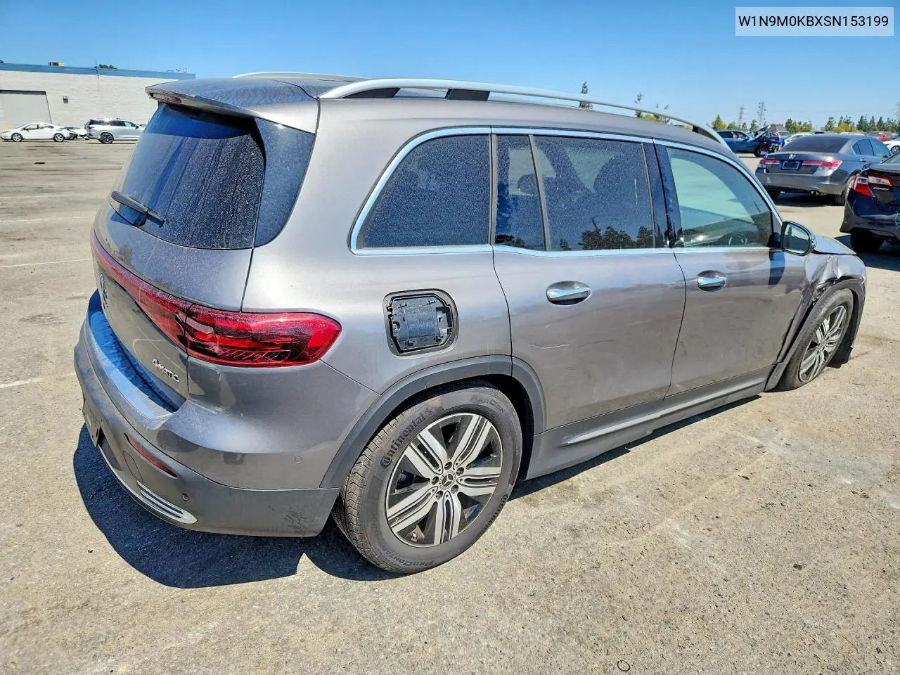 2025 Mercedes-Benz Eqb 300 4Matic VIN: W1N9M0KBXSN153199 Lot: 57498086