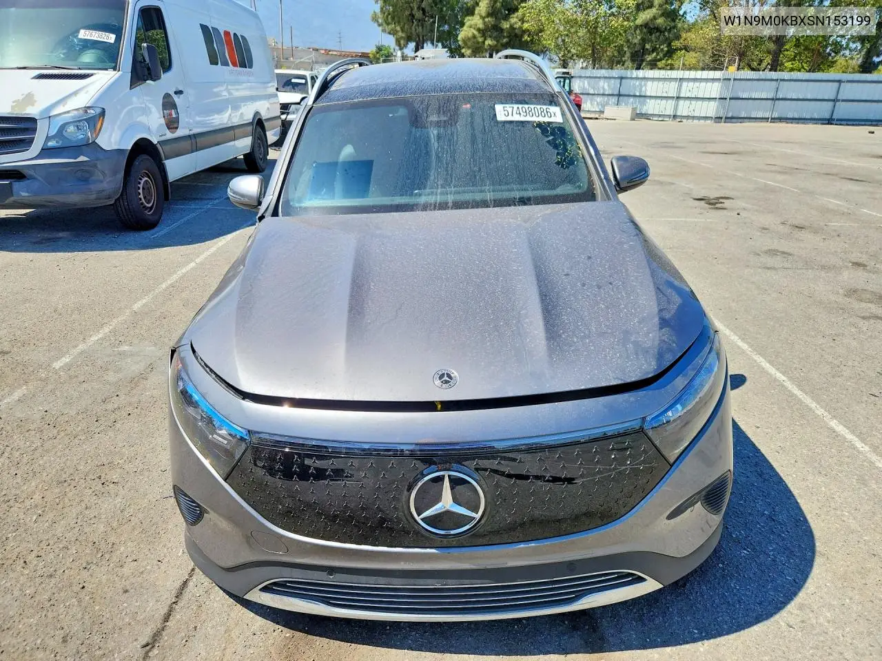 2025 Mercedes-Benz Eqb 300 4Matic VIN: W1N9M0KBXSN153199 Lot: 57498086