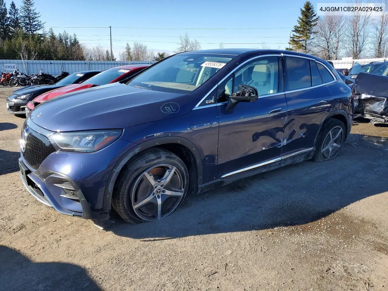 2023 Mercedes-Benz Eqe Suv 350 4Matic VIN: 4JGGM1CB2PA029425 Lot: 49539376