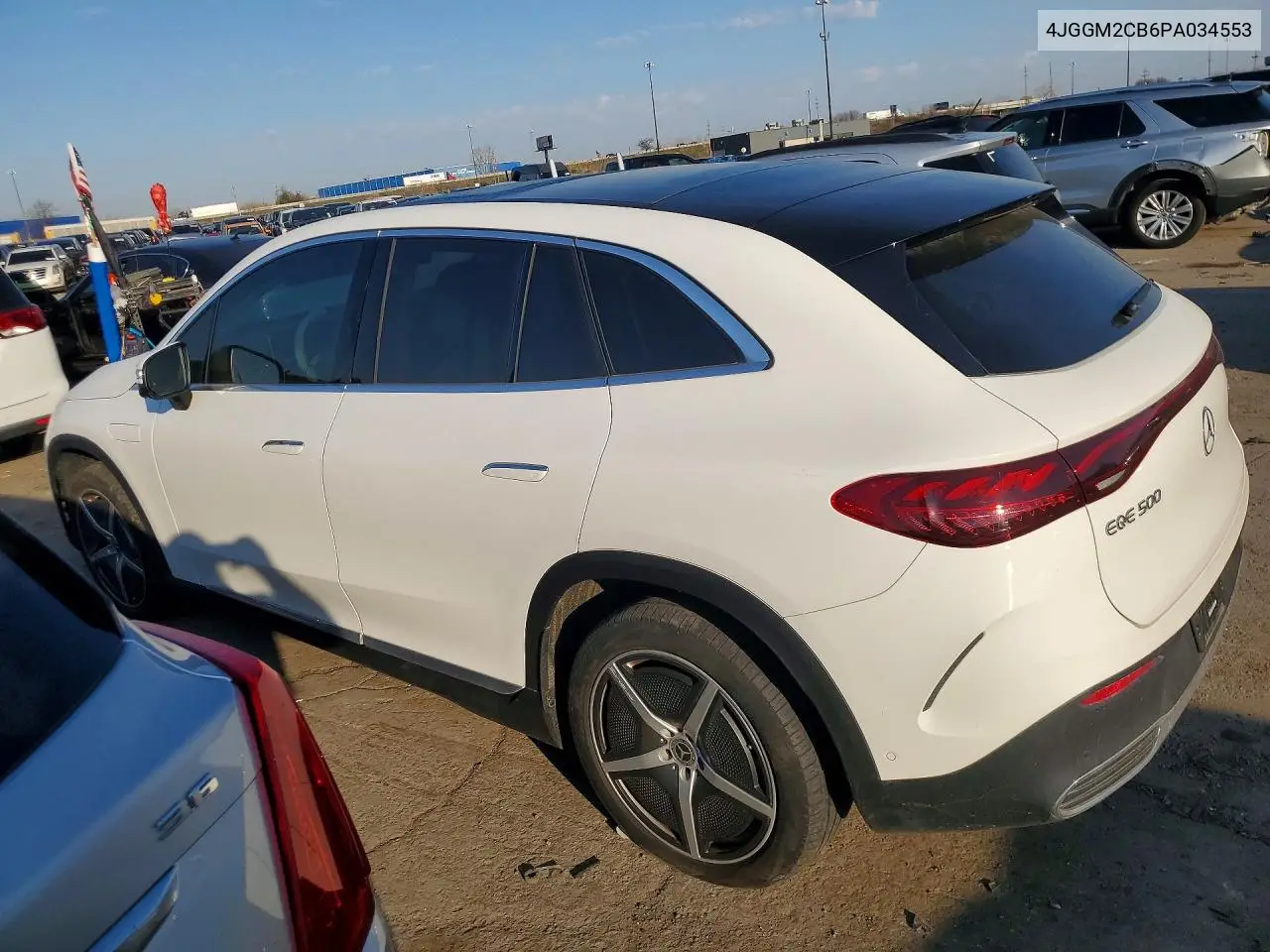 2023 Mercedes-Benz Eqe Suv 500 4Matic VIN: 4JGGM2CB6PA034553 Lot: 50680556
