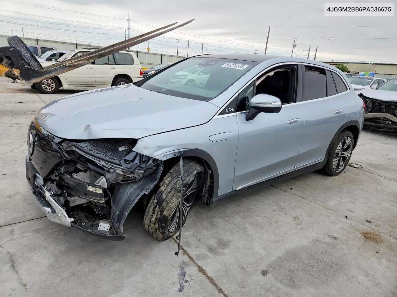 2023 Mercedes-Benz Eqe Suv 350+ VIN: 4JGGM2BB6PA036675 Lot: 51874546