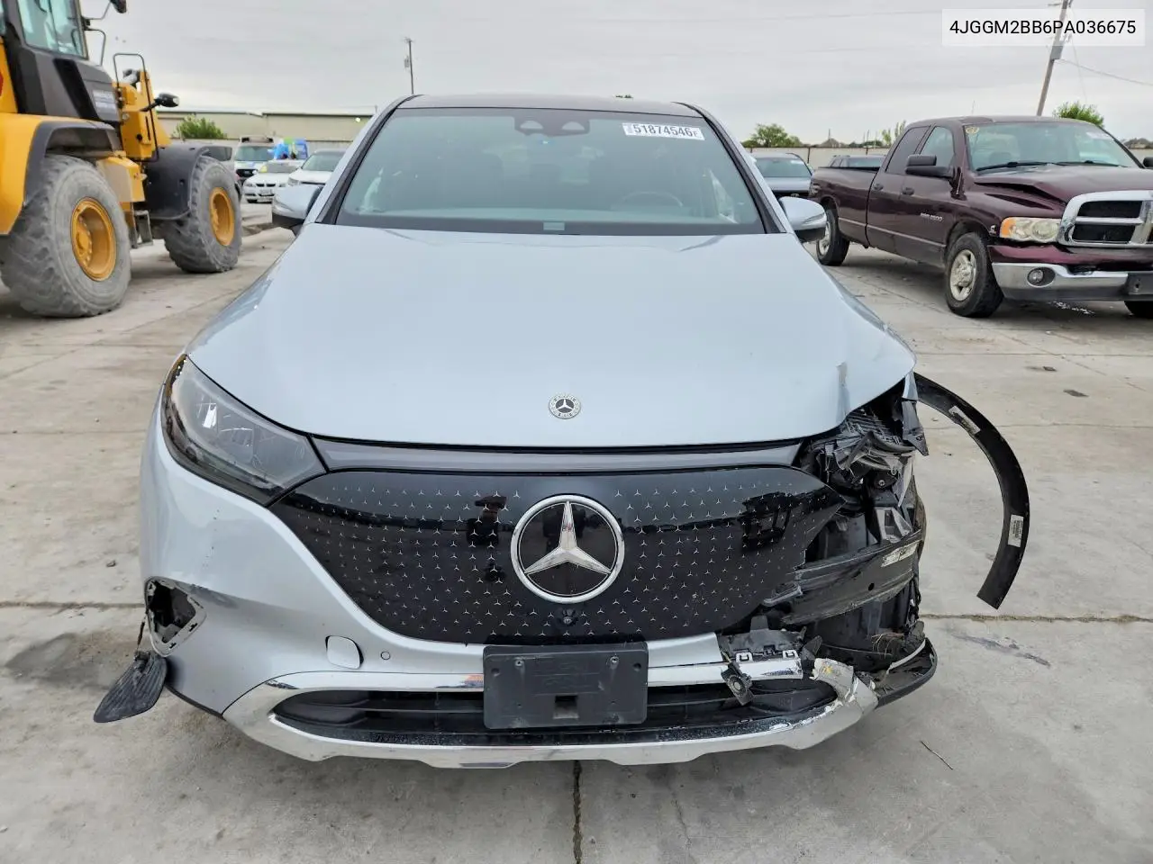 2023 Mercedes-Benz Eqe Suv 350+ VIN: 4JGGM2BB6PA036675 Lot: 51874546