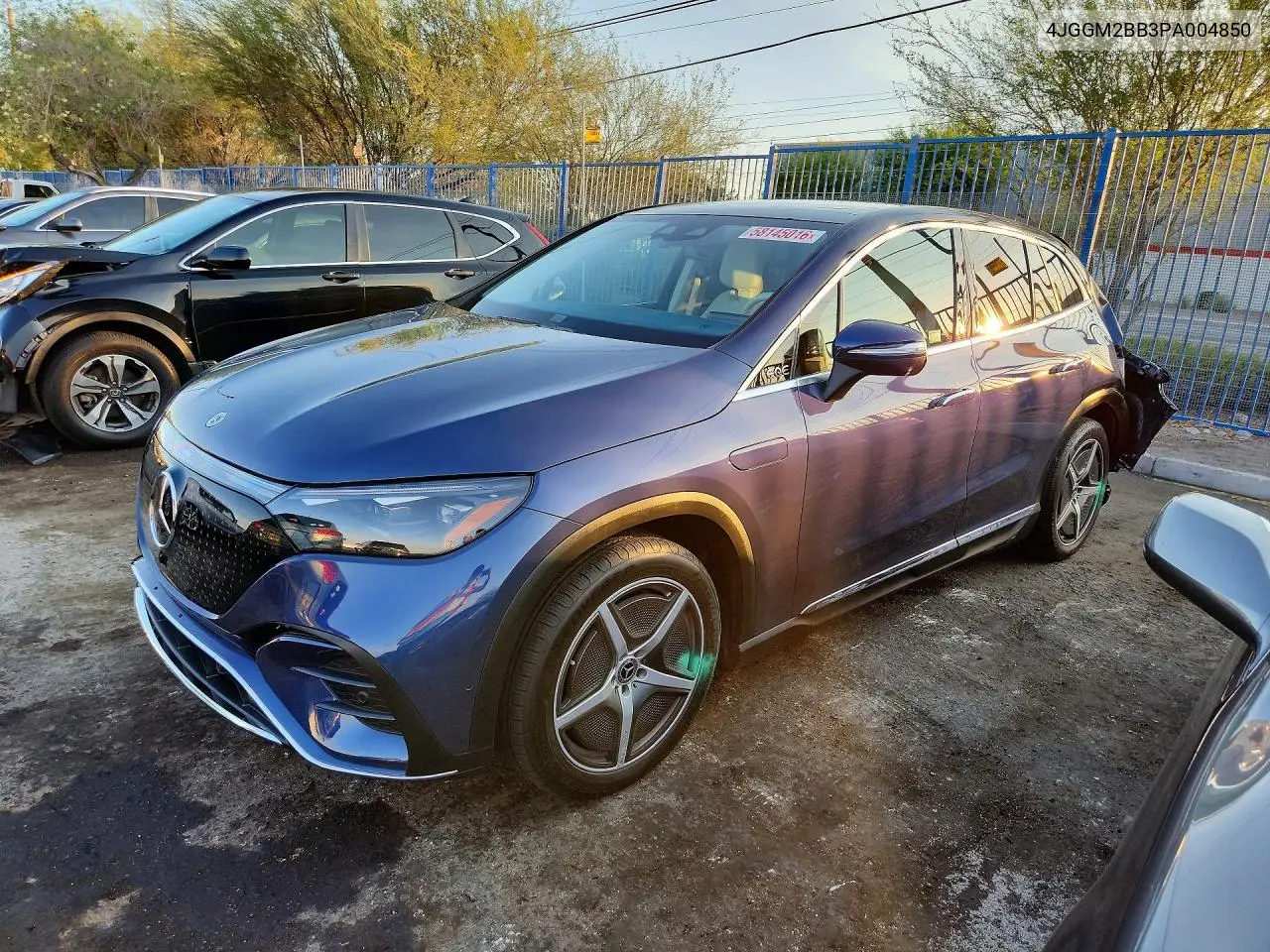 2023 Mercedes-Benz Eqe 350+ Suv VIN: 4JGGM2BB3PA004850 Lot: 58145016