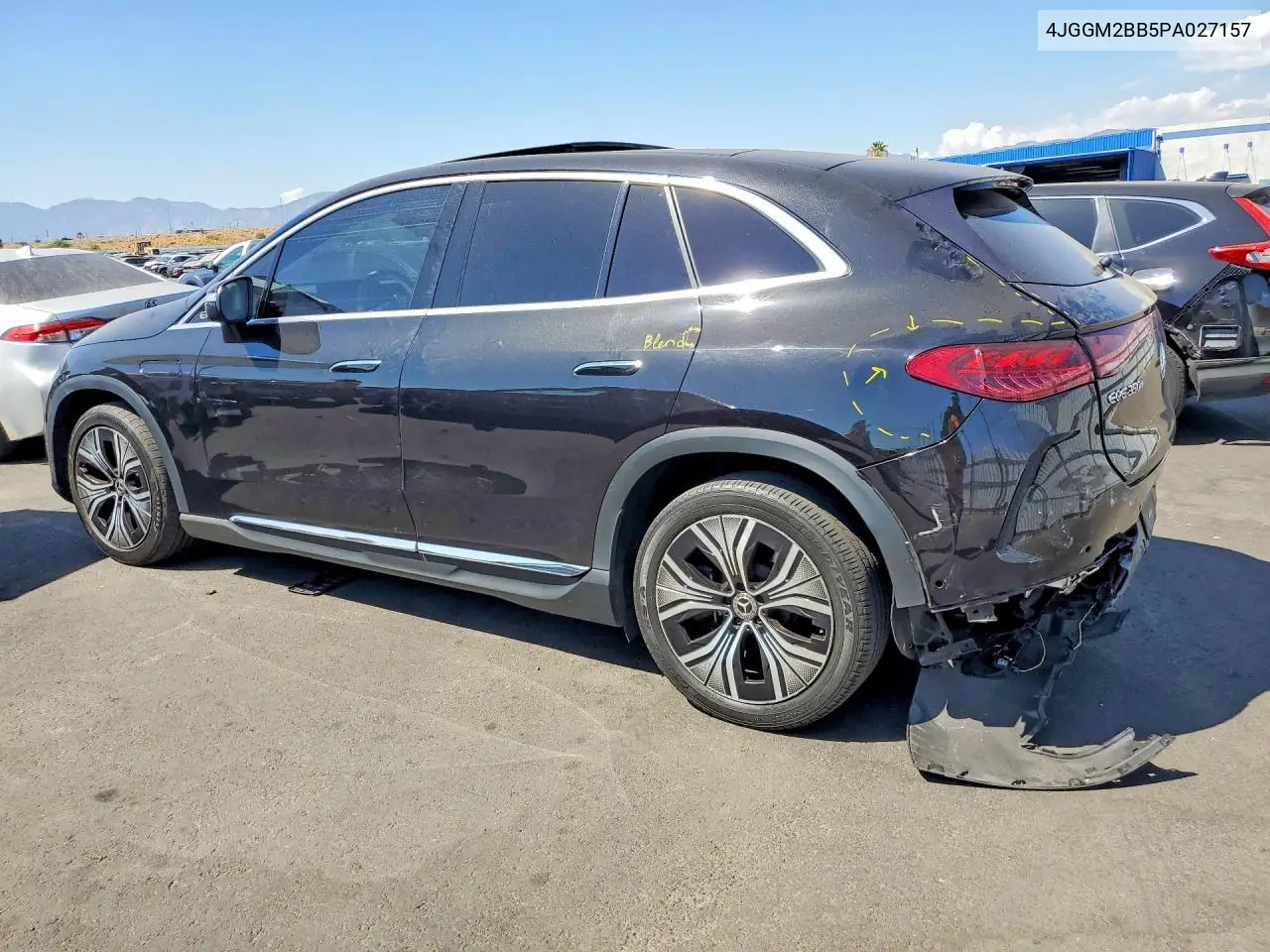 2023 Mercedes-Benz Eqe Suv 350+ VIN: 4JGGM2BB5PA027157 Lot: 61064286