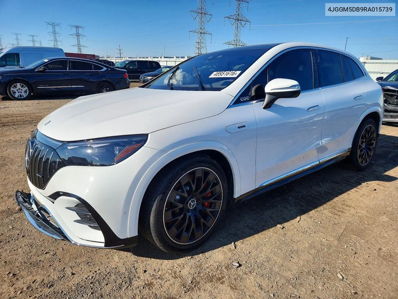 2024 Mercedes-Benz Eqe Suv Amg 4Matic VIN: 4JGGM5DB9RA015739 Lot: 48951616