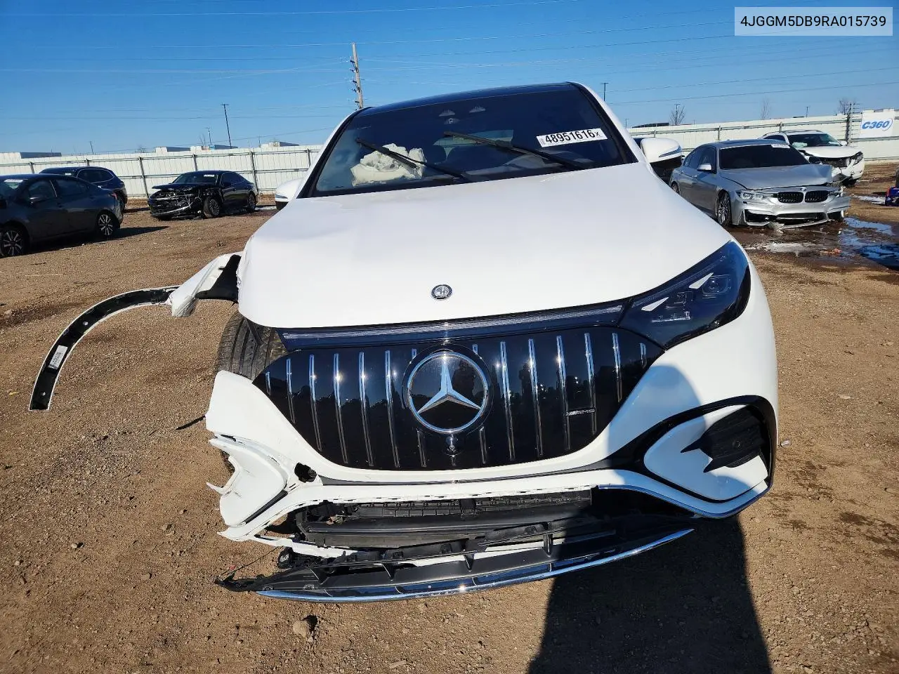 2024 Mercedes-Benz Eqe Suv Amg 4Matic VIN: 4JGGM5DB9RA015739 Lot: 48951616