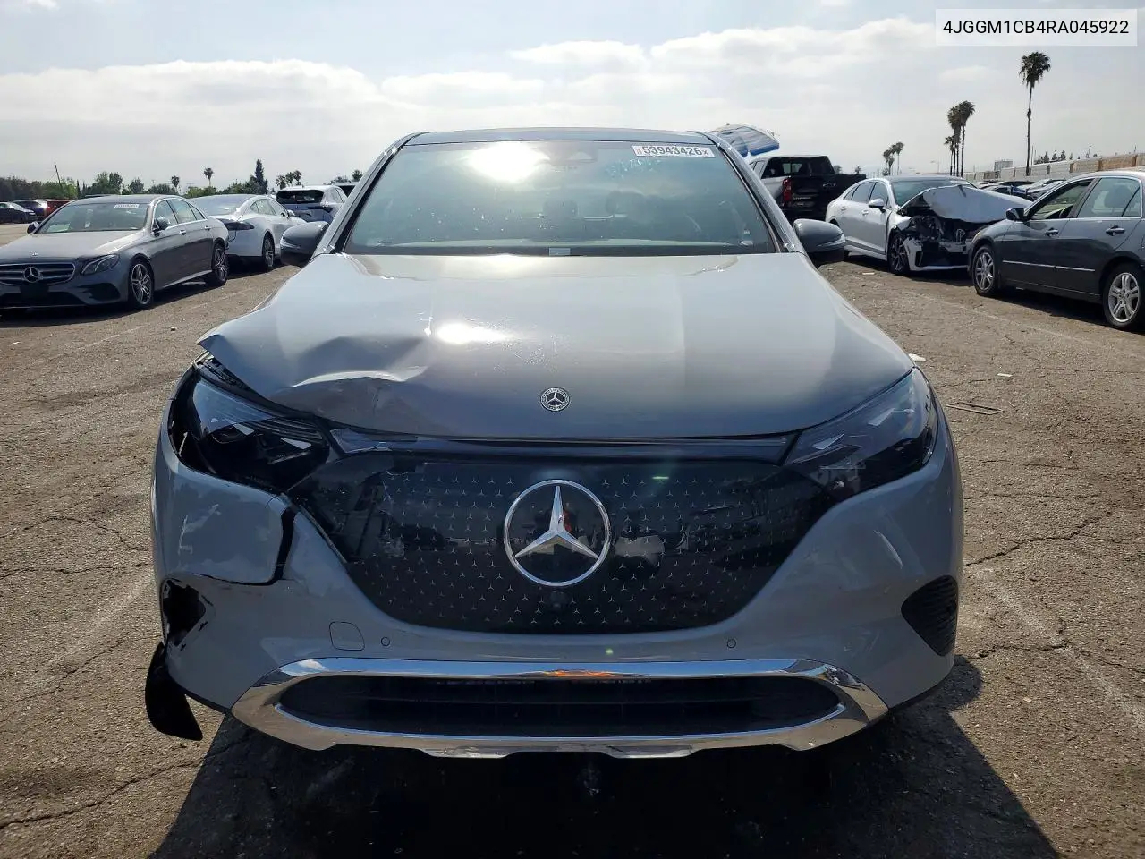 2024 Mercedes-Benz Eqe Suv 350 4Matic VIN: 4JGGM1CB4RA045922 Lot: 53943426