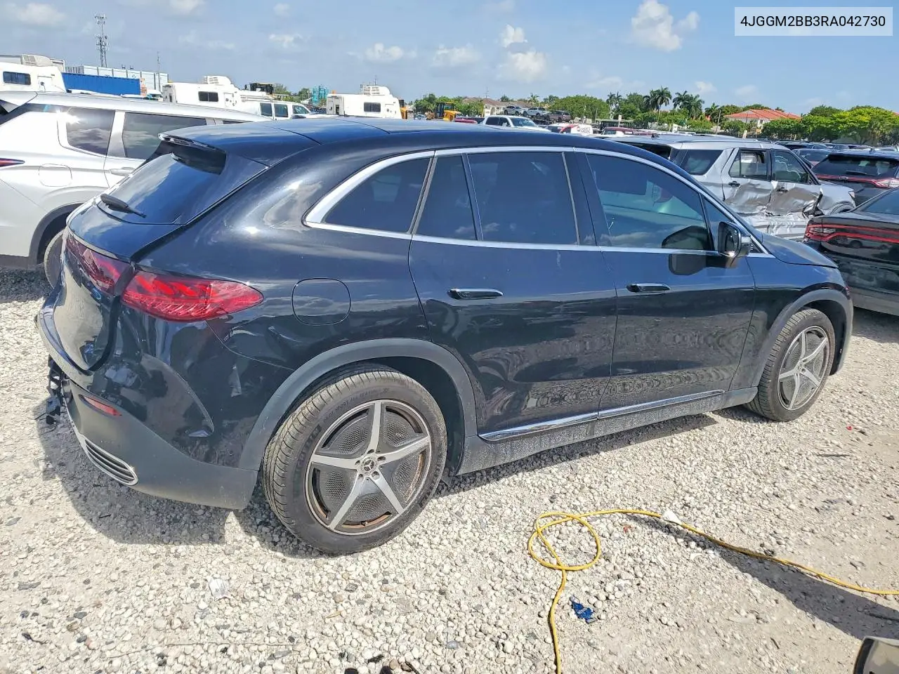 2024 Mercedes-Benz Eqe Suv 350+ VIN: 4JGGM2BB3RA042730 Lot: 61546526