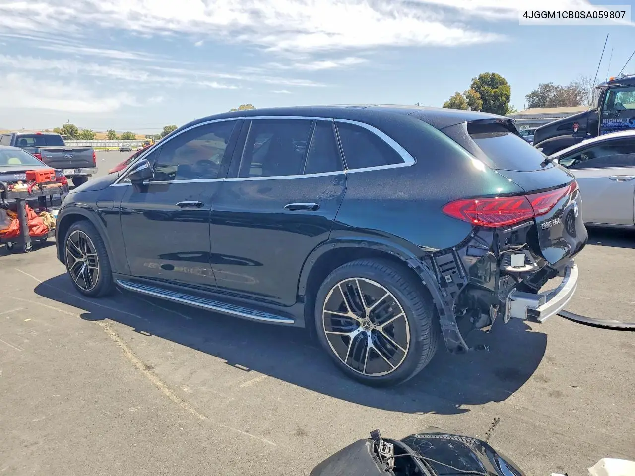 2025 Mercedes-Benz Eqe Suv 350 4Matic VIN: 4JGGM1CB0SA059807 Lot: 85993065