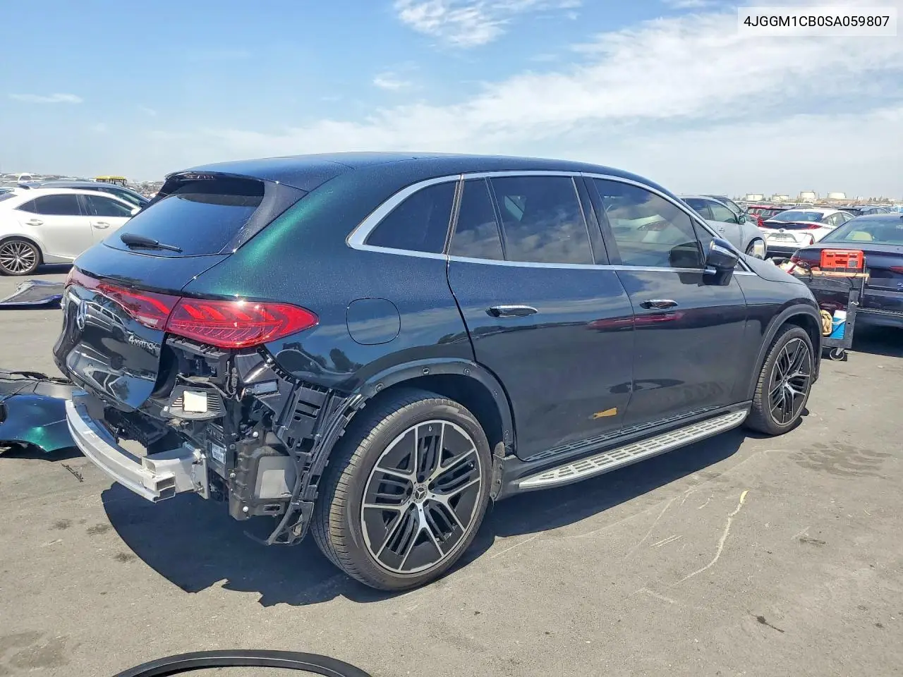 2025 Mercedes-Benz Eqe Suv 350 4Matic VIN: 4JGGM1CB0SA059807 Lot: 85993065