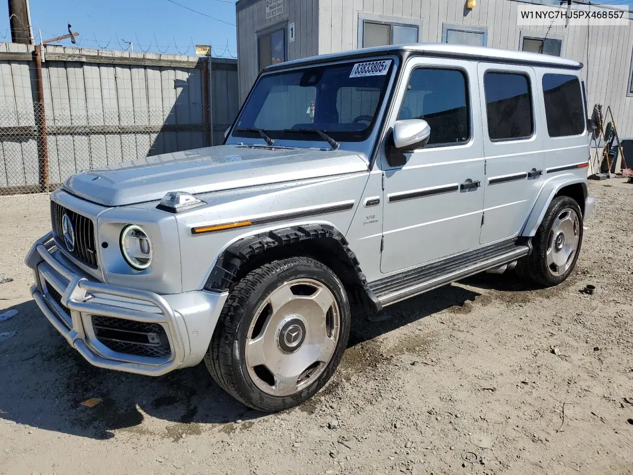 2023 Mercedes-Benz G 63 Amg VIN: W1NYC7HJ5PX468557 Lot: 83833805