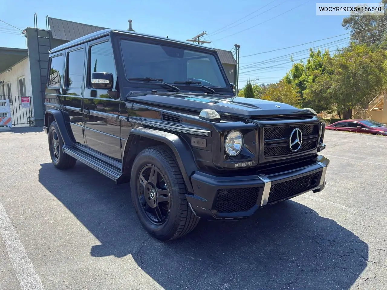 2005 Mercedes-Benz G 500 VIN: WDCYR49EX5X156540 Lot: 62052616