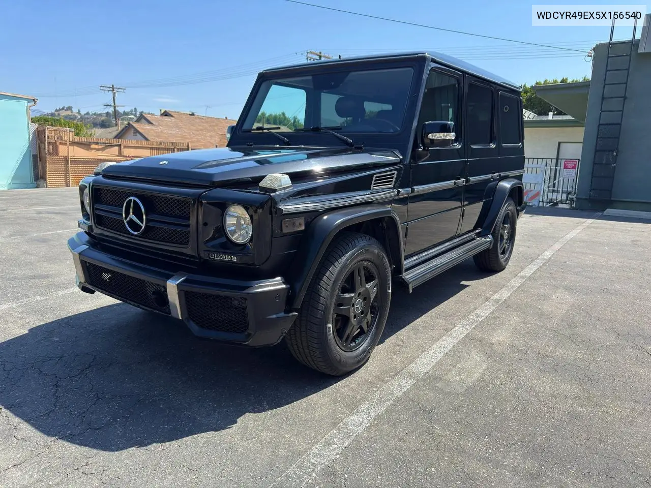 2005 Mercedes-Benz G 500 VIN: WDCYR49EX5X156540 Lot: 62052616