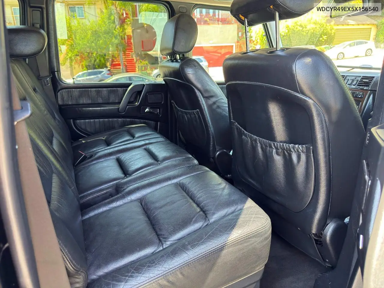 2005 Mercedes-Benz G 500 VIN: WDCYR49EX5X156540 Lot: 62052616