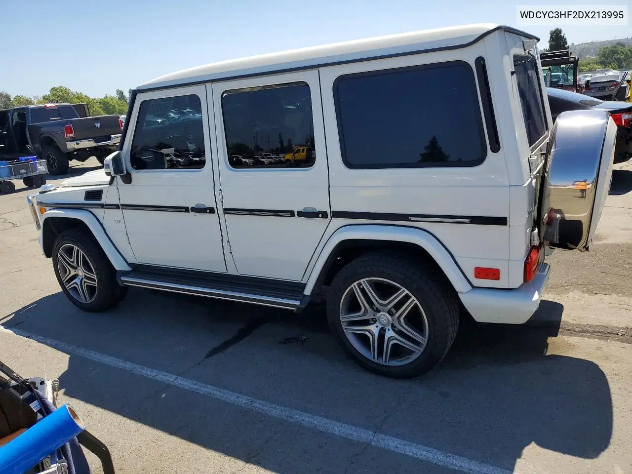 2013 Mercedes-Benz G 550 VIN: WDCYC3HF2DX213995 Lot: 50196836