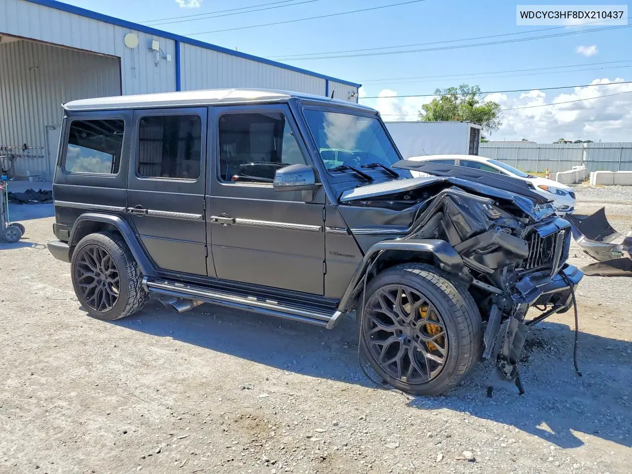 2013 Mercedes-Benz G 550 VIN: WDCYC3HF8DX210437 Lot: 58540766