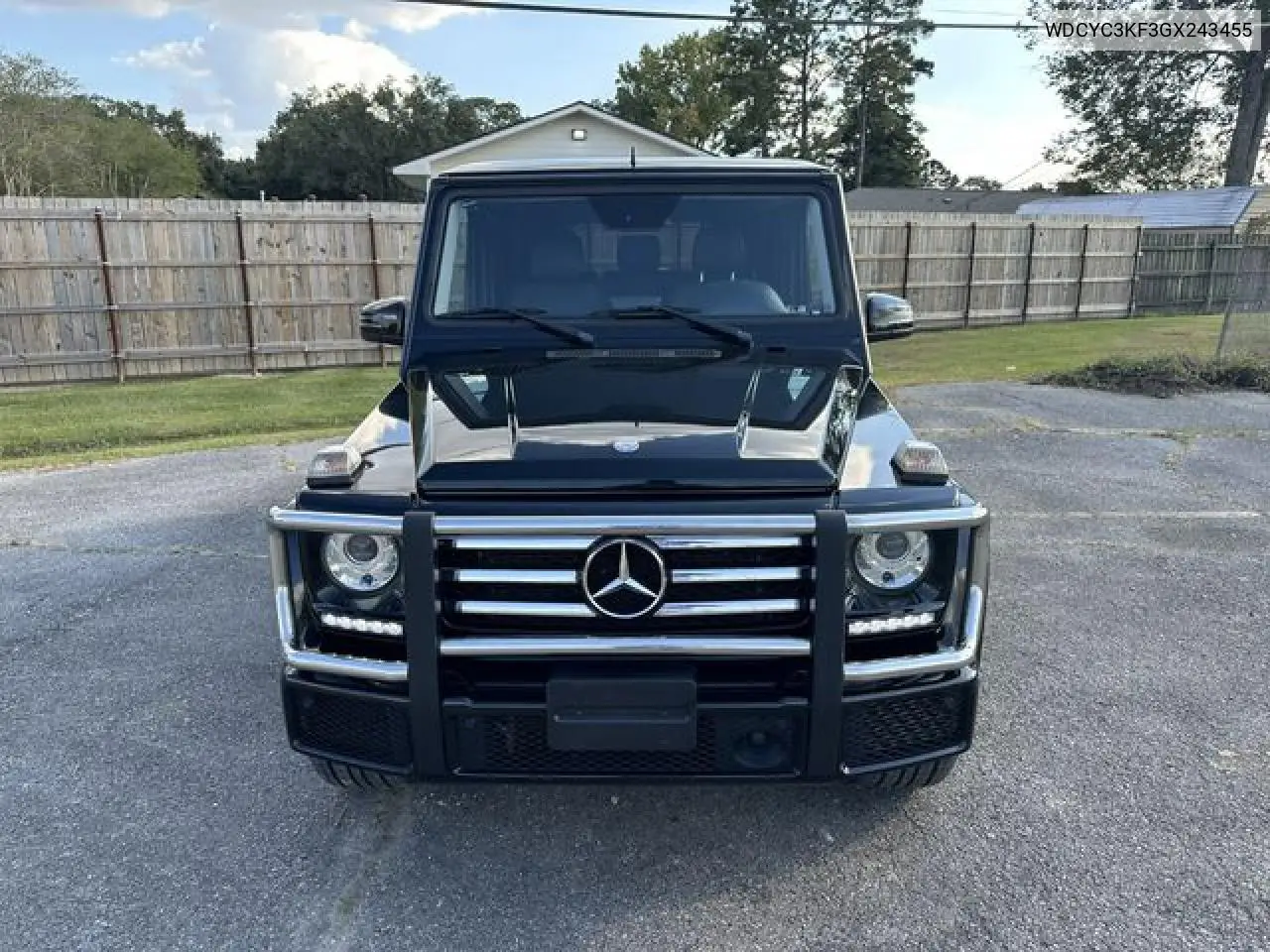 2016 Mercedes-Benz G 550 VIN: WDCYC3KF3GX243455 Lot: 62552702