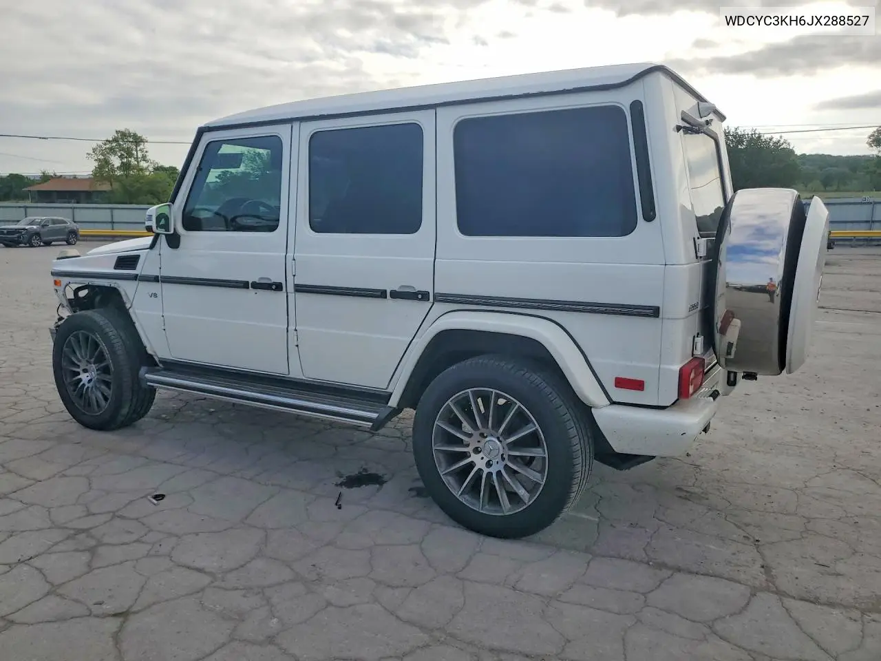 2018 Mercedes-Benz G 550 VIN: WDCYC3KH6JX288527 Lot: 49902496
