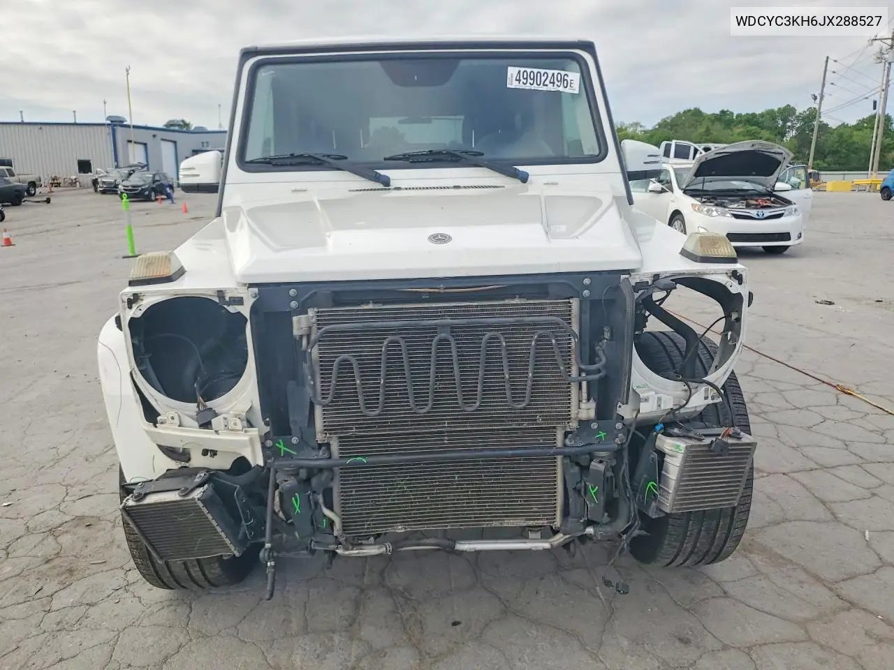 2018 Mercedes-Benz G 550 VIN: WDCYC3KH6JX288527 Lot: 49902496