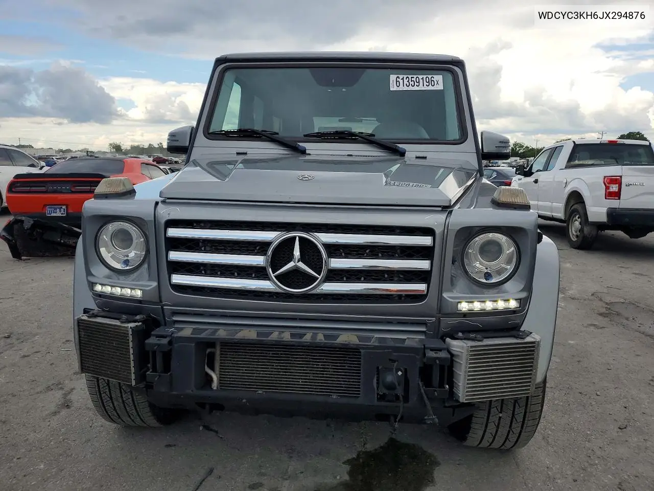 2018 Mercedes-Benz G 550 VIN: WDCYC3KH6JX294876 Lot: 61359196