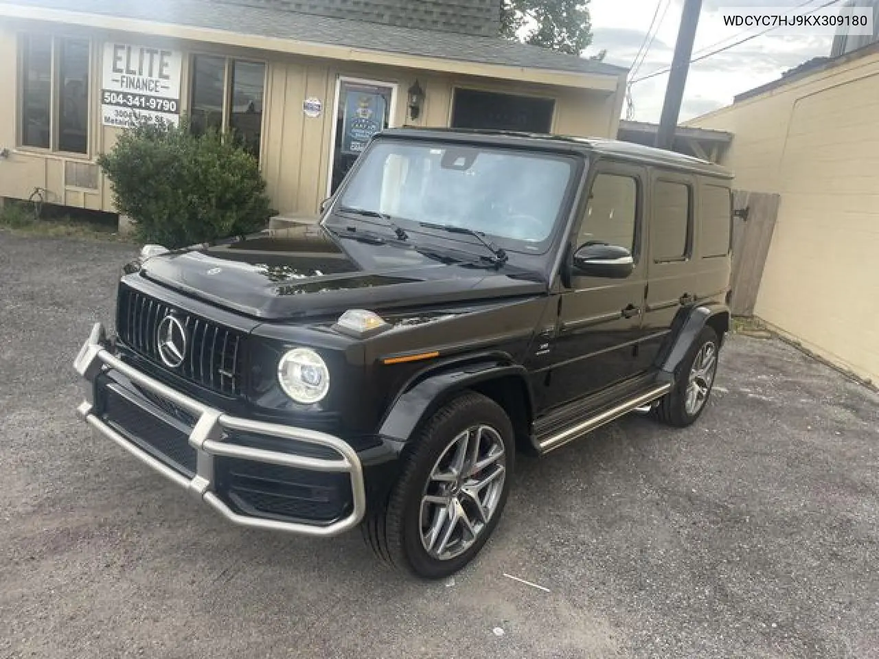 2019 Mercedes-Benz G 63 Amg VIN: WDCYC7HJ9KX309180 Lot: 58757232