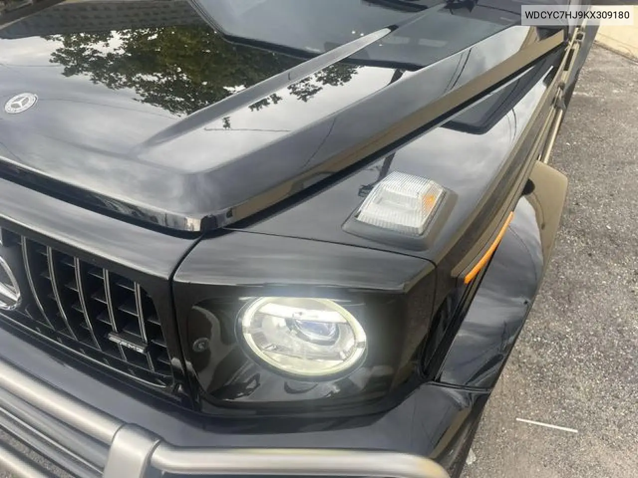 2019 Mercedes-Benz G 63 Amg VIN: WDCYC7HJ9KX309180 Lot: 58757232