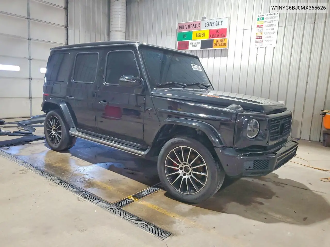 2021 Mercedes-Benz G 550 VIN: W1NYC6BJ0MX365626 Lot: 53737926