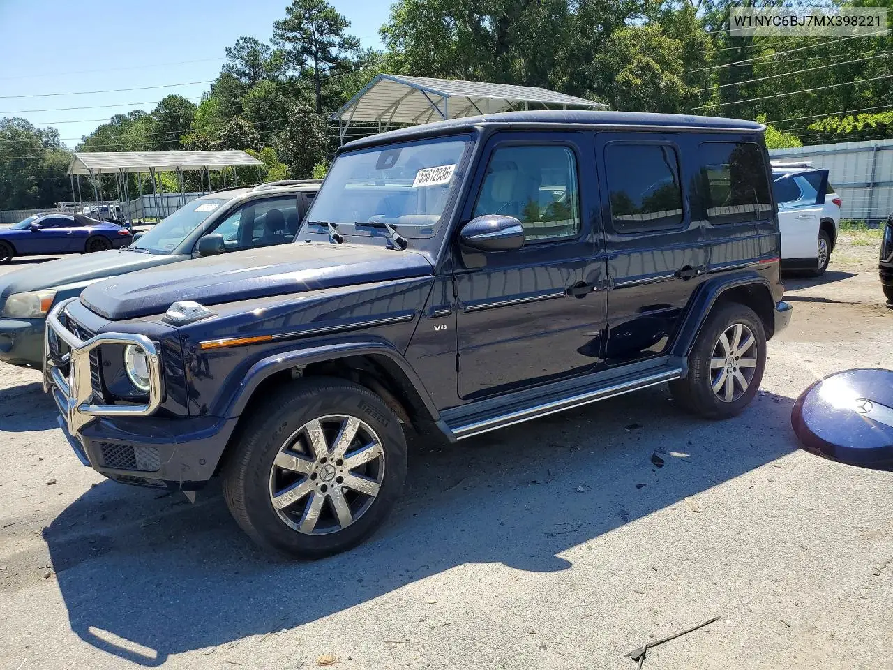 2021 Mercedes-Benz G 550 VIN: W1NYC6BJ7MX398221 Lot: 55612836