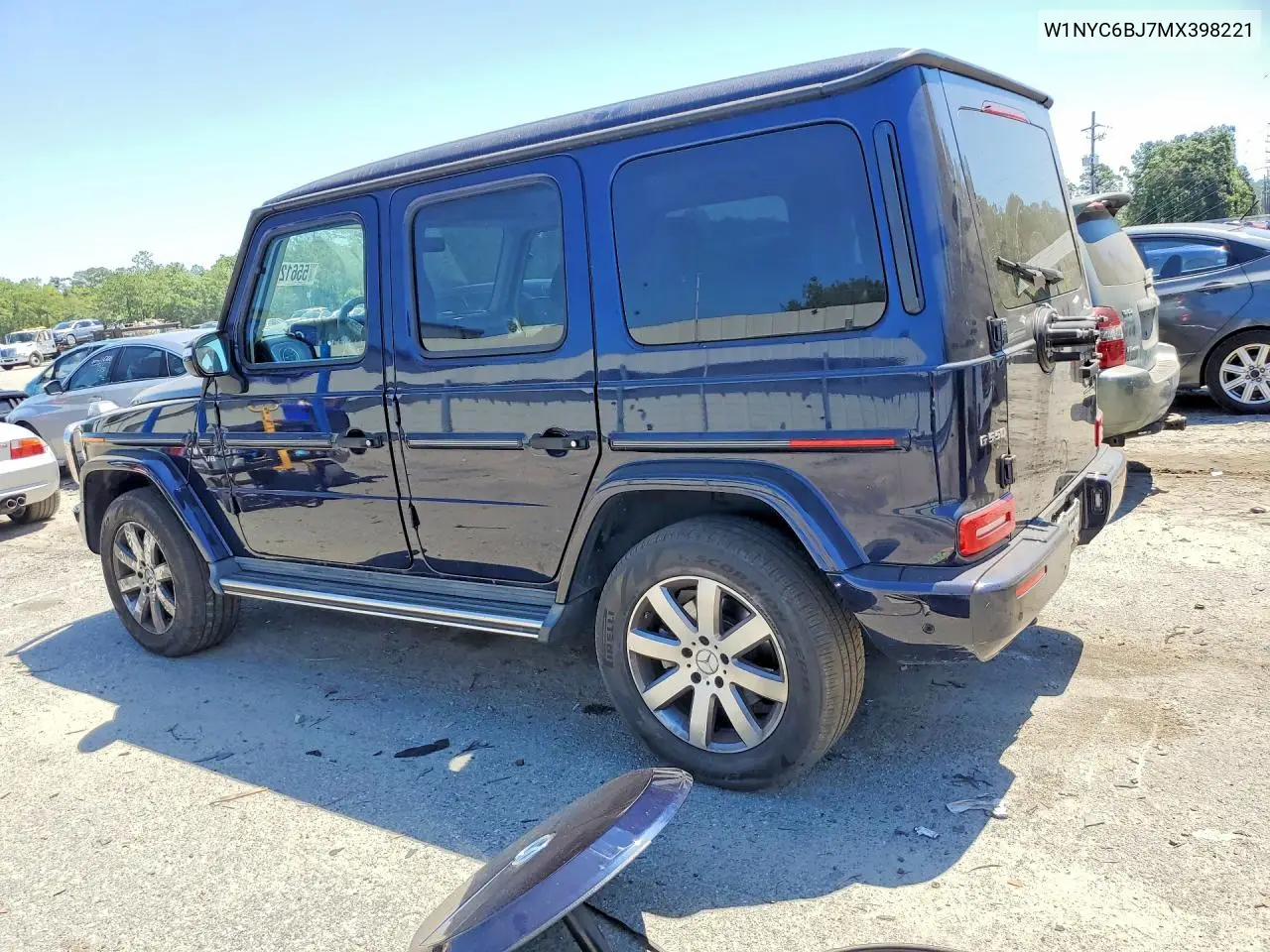 2021 Mercedes-Benz G 550 VIN: W1NYC6BJ7MX398221 Lot: 55612836