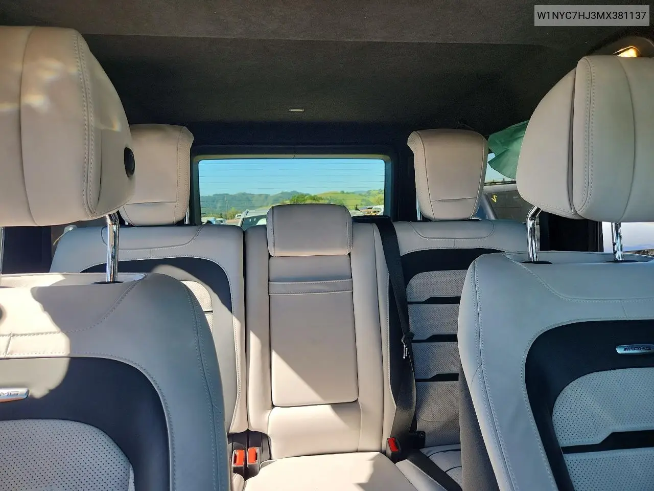 2021 Mercedes-Benz G 63 Amg VIN: W1NYC7HJ3MX381137 Lot: 55910546