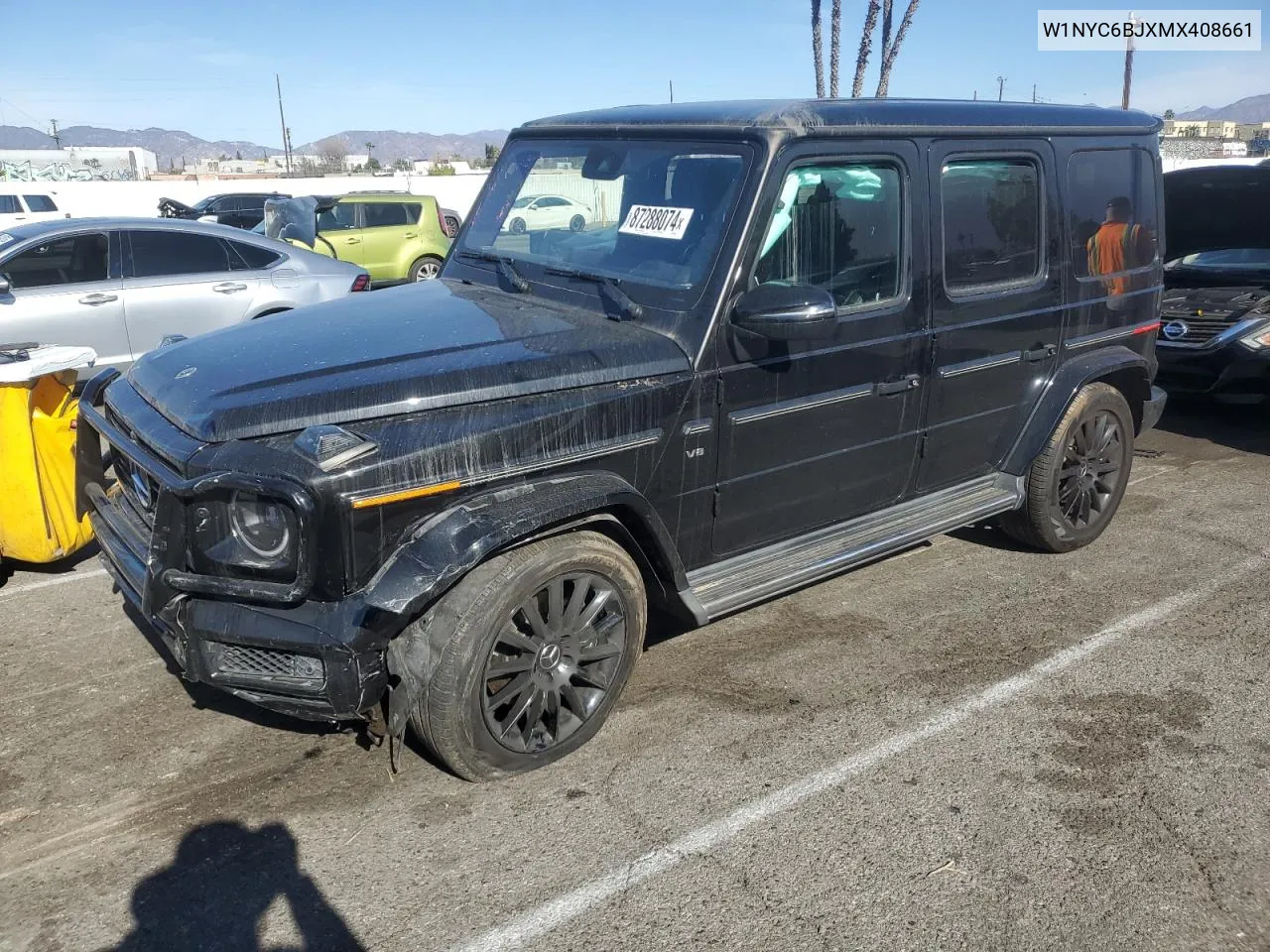2021 Mercedes-Benz G 550 VIN: W1NYC6BJXMX408661 Lot: 87288074