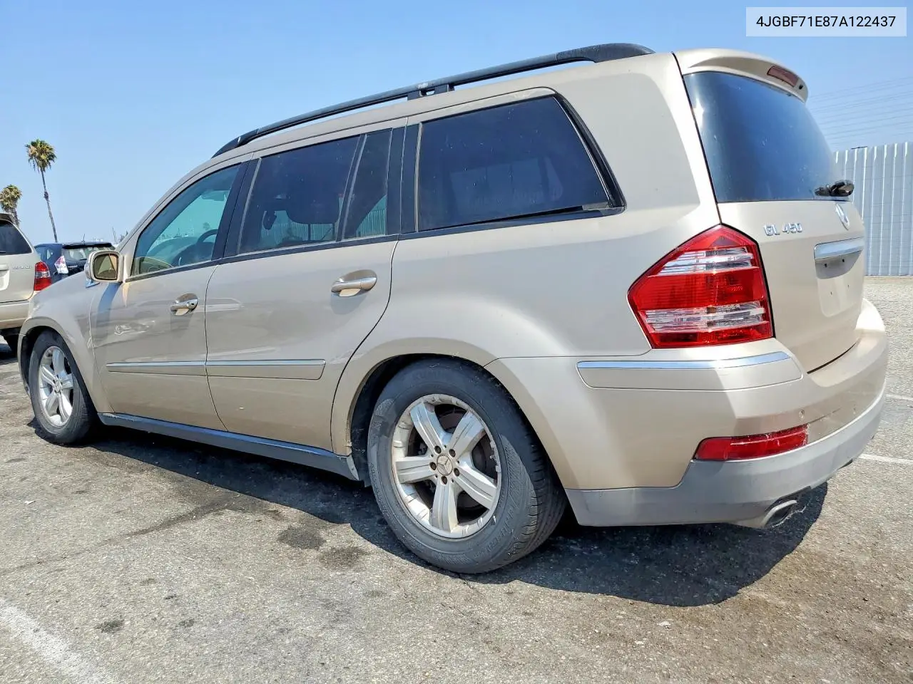 2007 Mercedes-Benz Gl 450 4Matic VIN: 4JGBF71E87A122437 Lot: 58435926