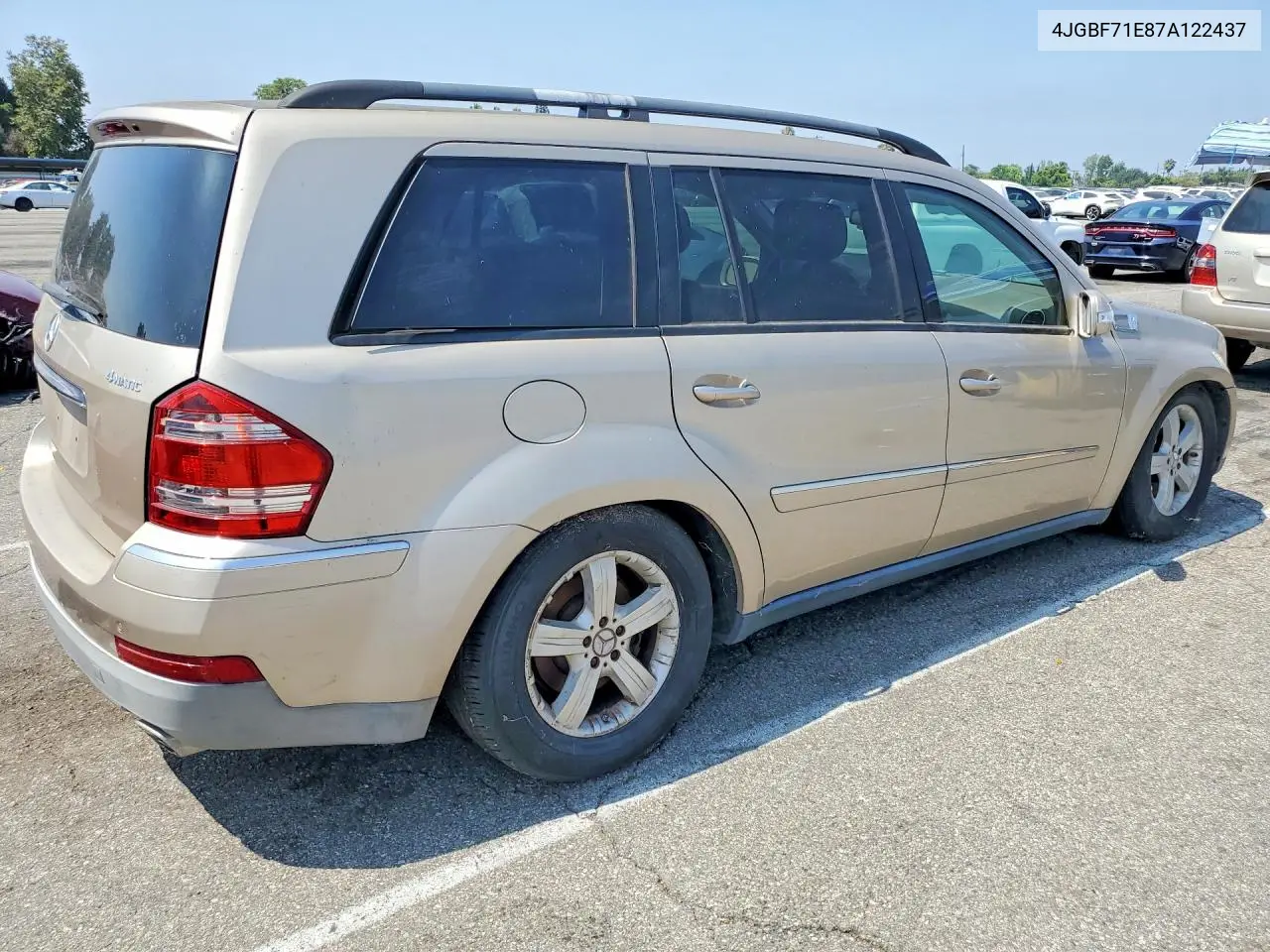 2007 Mercedes-Benz Gl 450 4Matic VIN: 4JGBF71E87A122437 Lot: 58435926