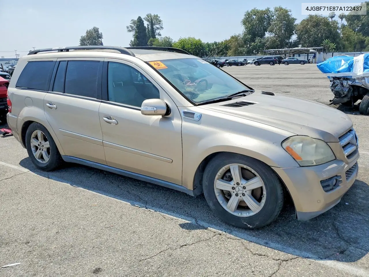 2007 Mercedes-Benz Gl 450 4Matic VIN: 4JGBF71E87A122437 Lot: 58435926