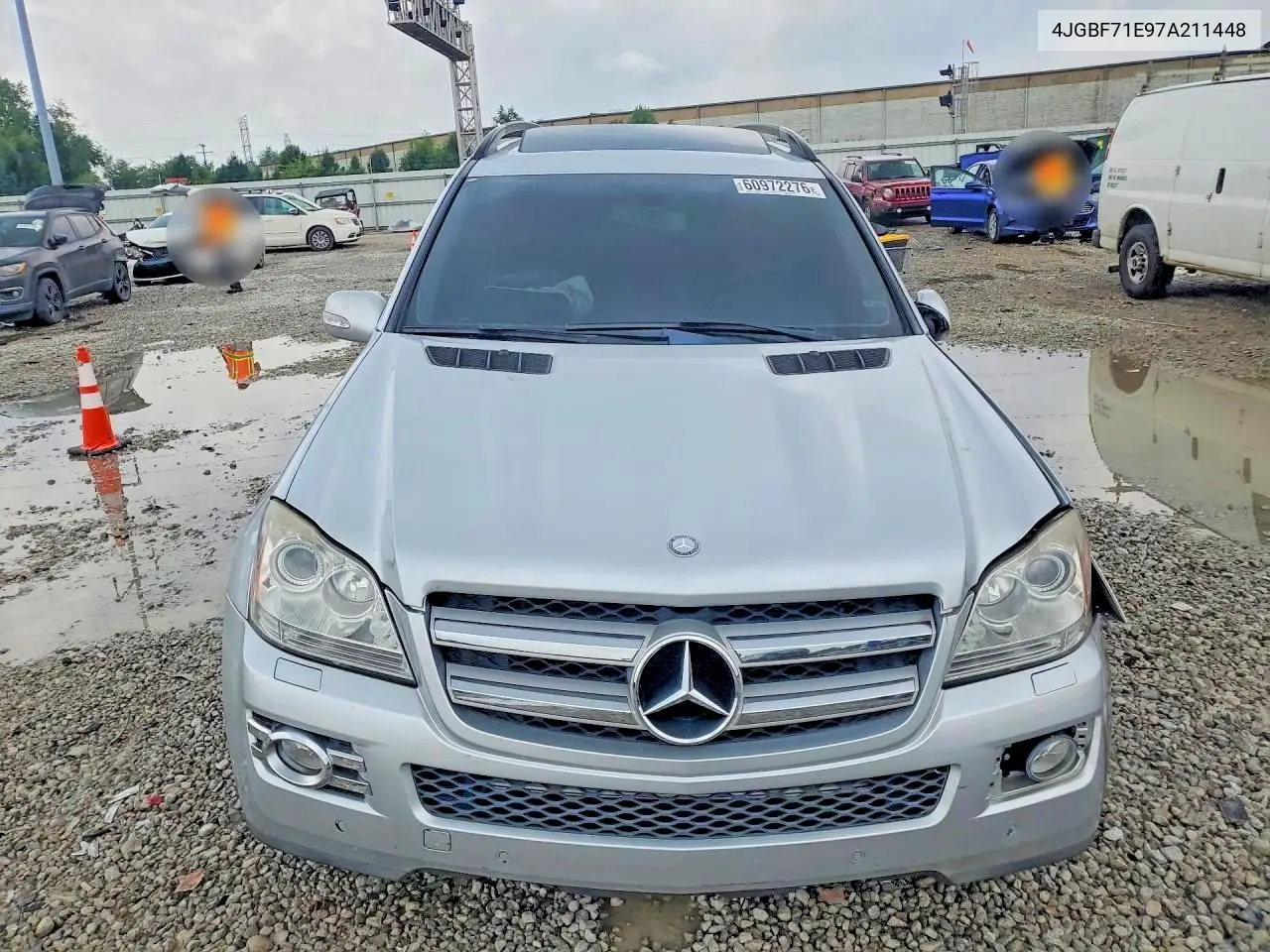 2007 Mercedes-Benz Gl 450 4Matic VIN: 4JGBF71E97A211448 Lot: 60972276