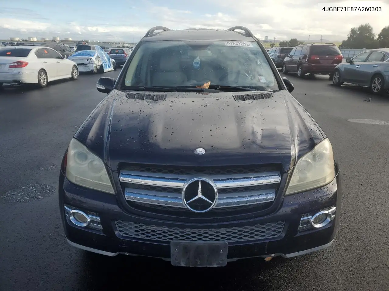 4JGBF71E87A260303 2007 Mercedes-Benz Gl 450 4Matic