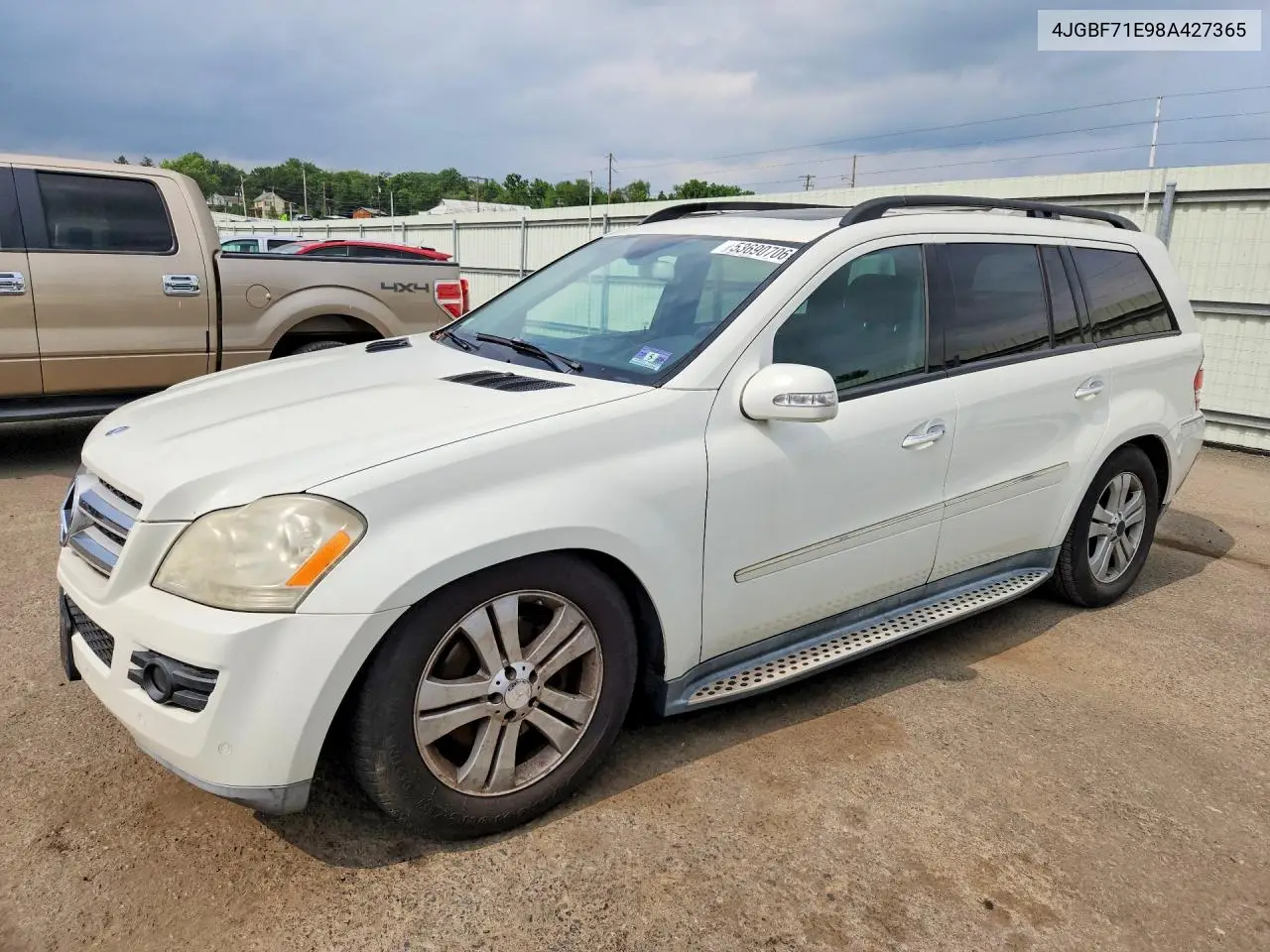 2008 Mercedes-Benz Gl 450 4Matic VIN: 4JGBF71E98A427365 Lot: 53690706