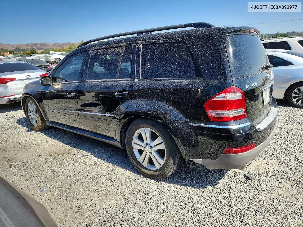 2008 Mercedes-Benz Gl 450 4Matic VIN: 4JGBF71E08A393977 Lot: 58332756