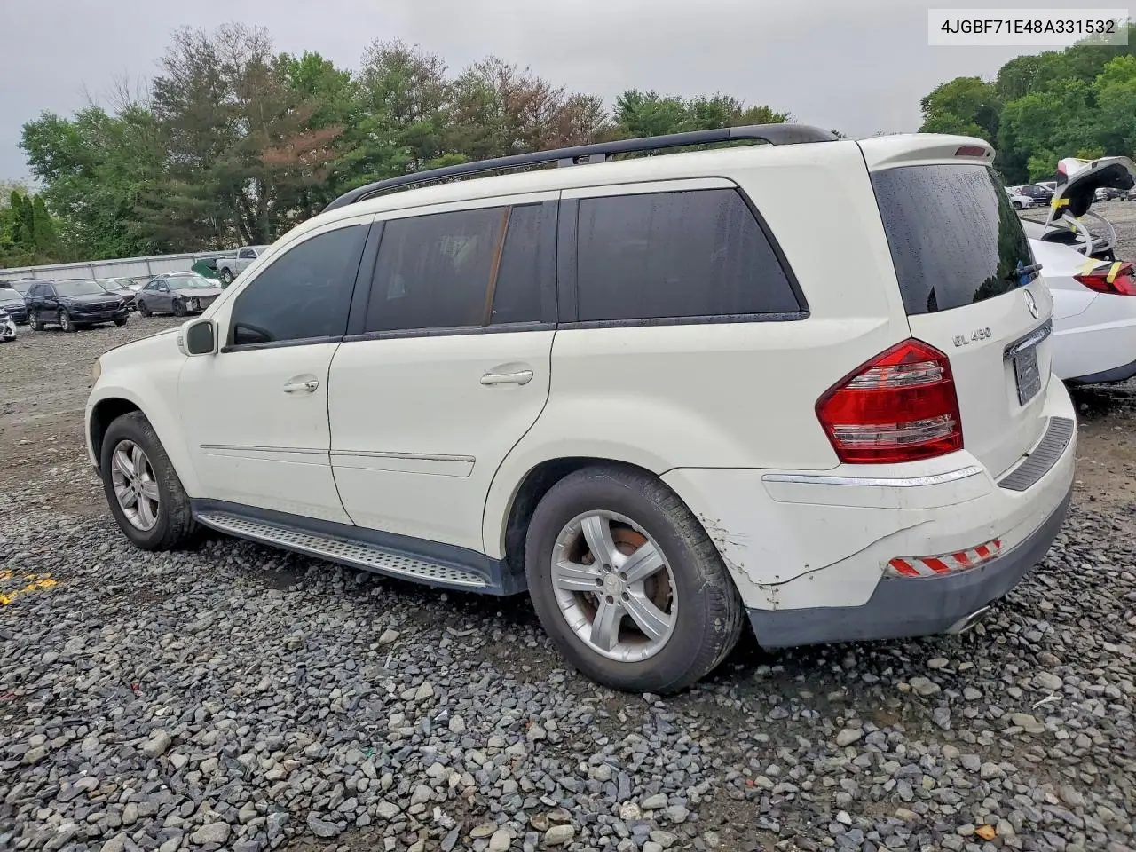2008 Mercedes-Benz Gl 450 4Matic VIN: 4JGBF71E48A331532 Lot: 59682596