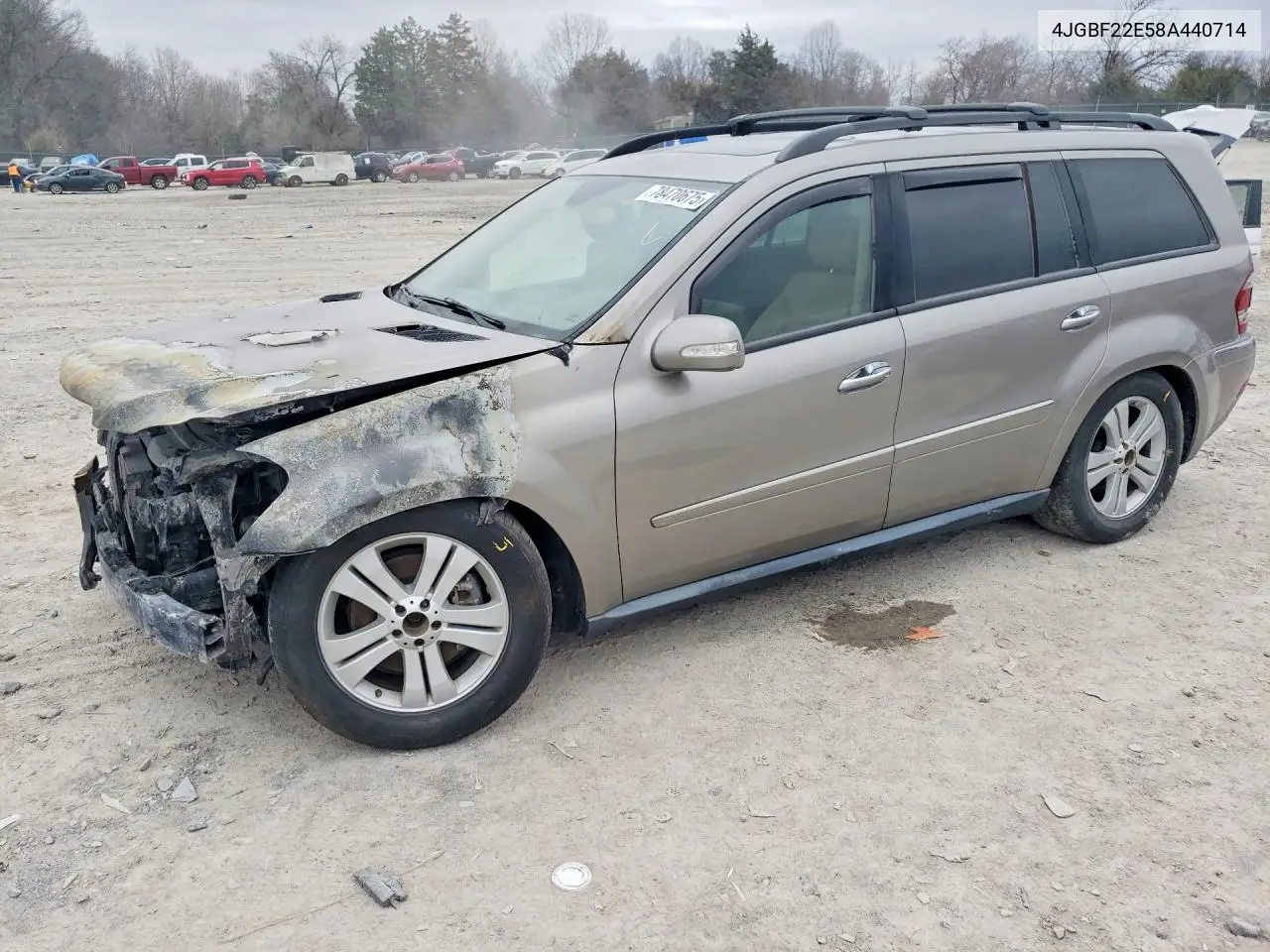 2008 Mercedes-Benz Gl 320 Cdi VIN: 4JGBF22E58A440714 Lot: 78470675