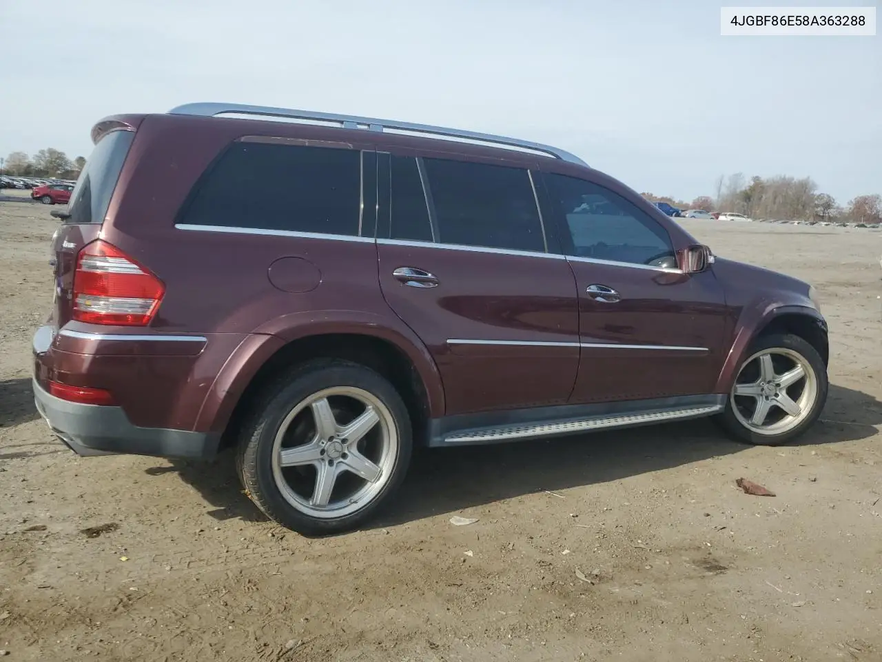 4JGBF86E58A363288 2008 Mercedes-Benz Gl 550 4Matic