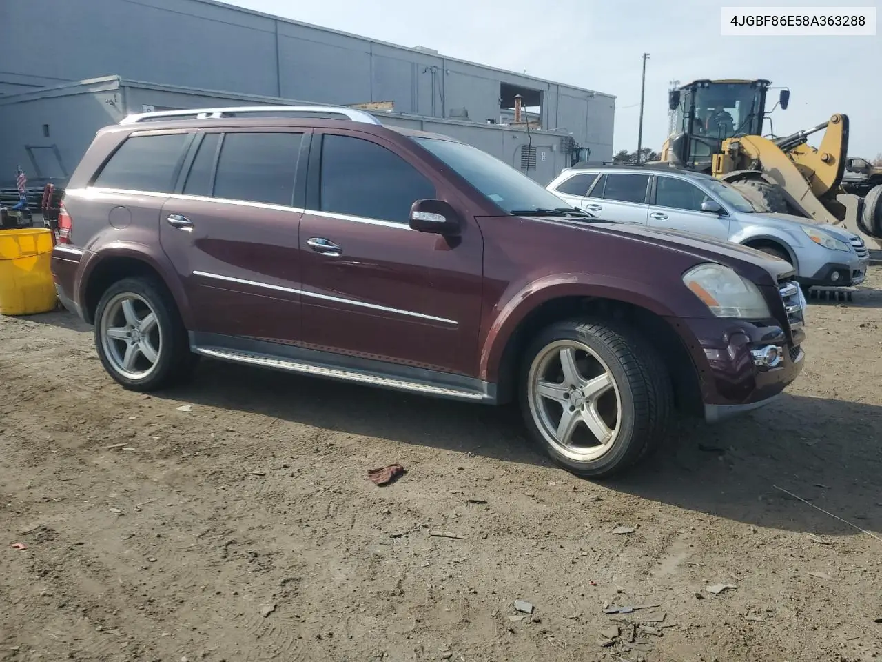 4JGBF86E58A363288 2008 Mercedes-Benz Gl 550 4Matic