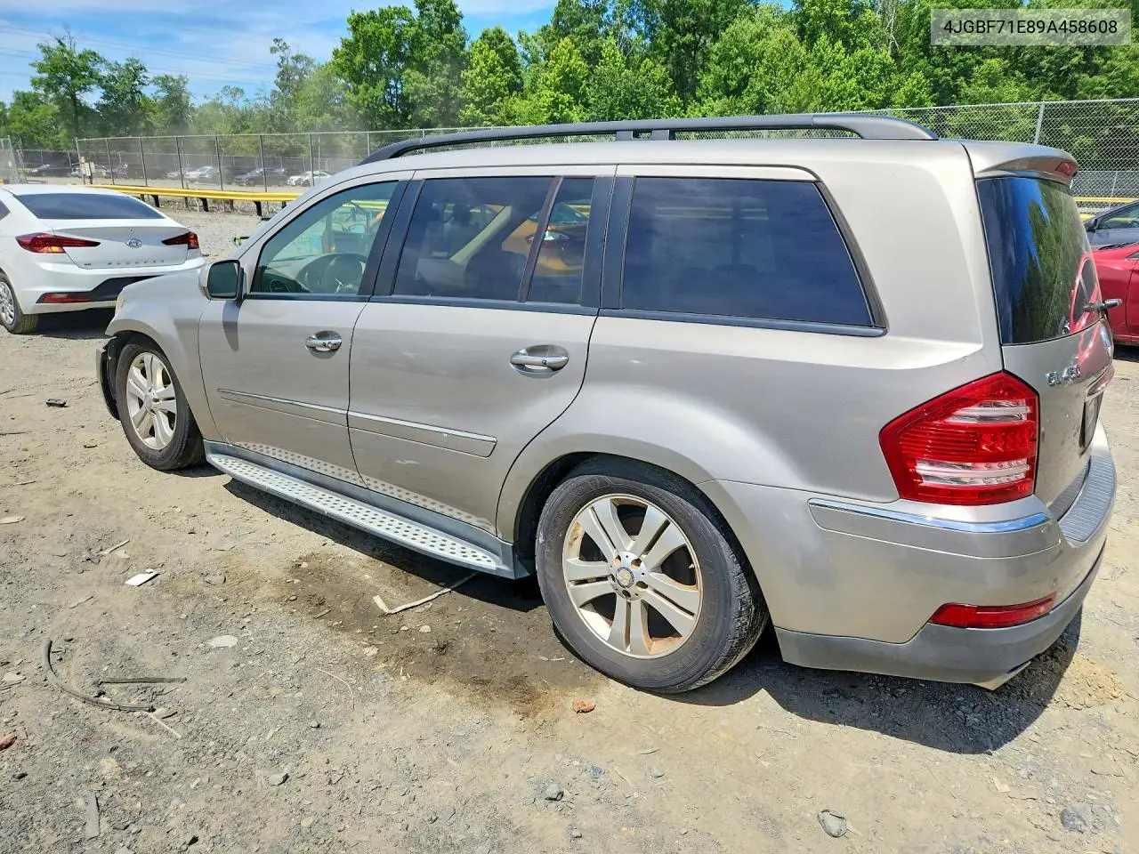 2009 Mercedes-Benz Gl 450 4Matic VIN: 4JGBF71E89A458608 Lot: 57636156