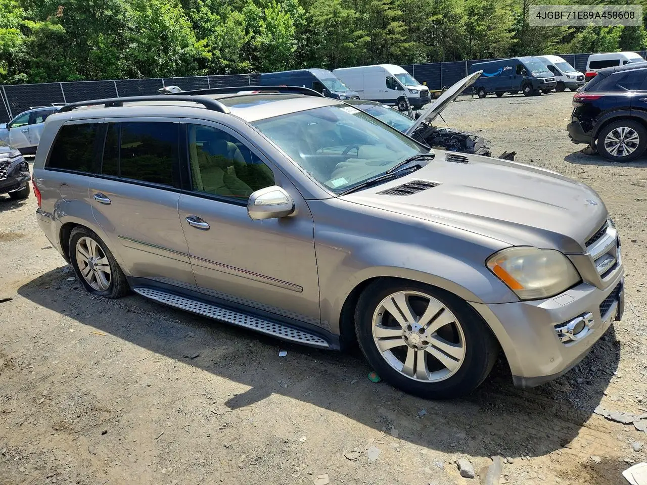2009 Mercedes-Benz Gl 450 4Matic VIN: 4JGBF71E89A458608 Lot: 57636156