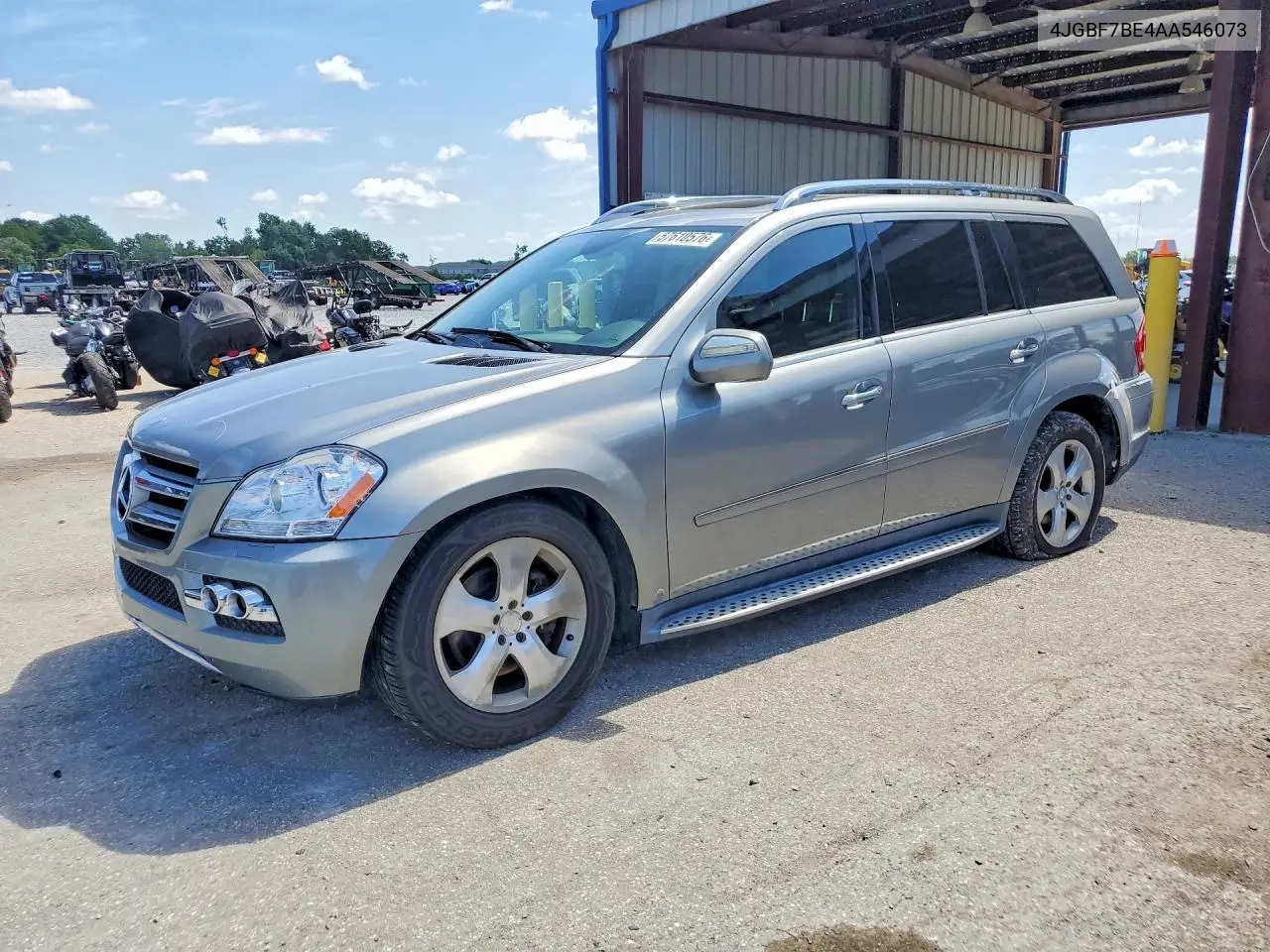 2010 Mercedes-Benz Gl 450 4Matic VIN: 4JGBF7BE4AA546073 Lot: 57610576