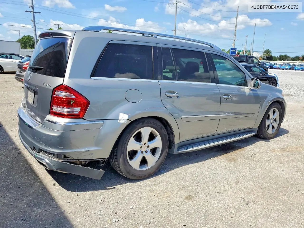 2010 Mercedes-Benz Gl 450 4Matic VIN: 4JGBF7BE4AA546073 Lot: 57610576