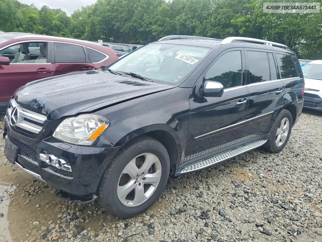 2010 Mercedes-Benz Gl 450 4Matic VIN: 4JGBF7BE3AA573443 Lot: 58256016