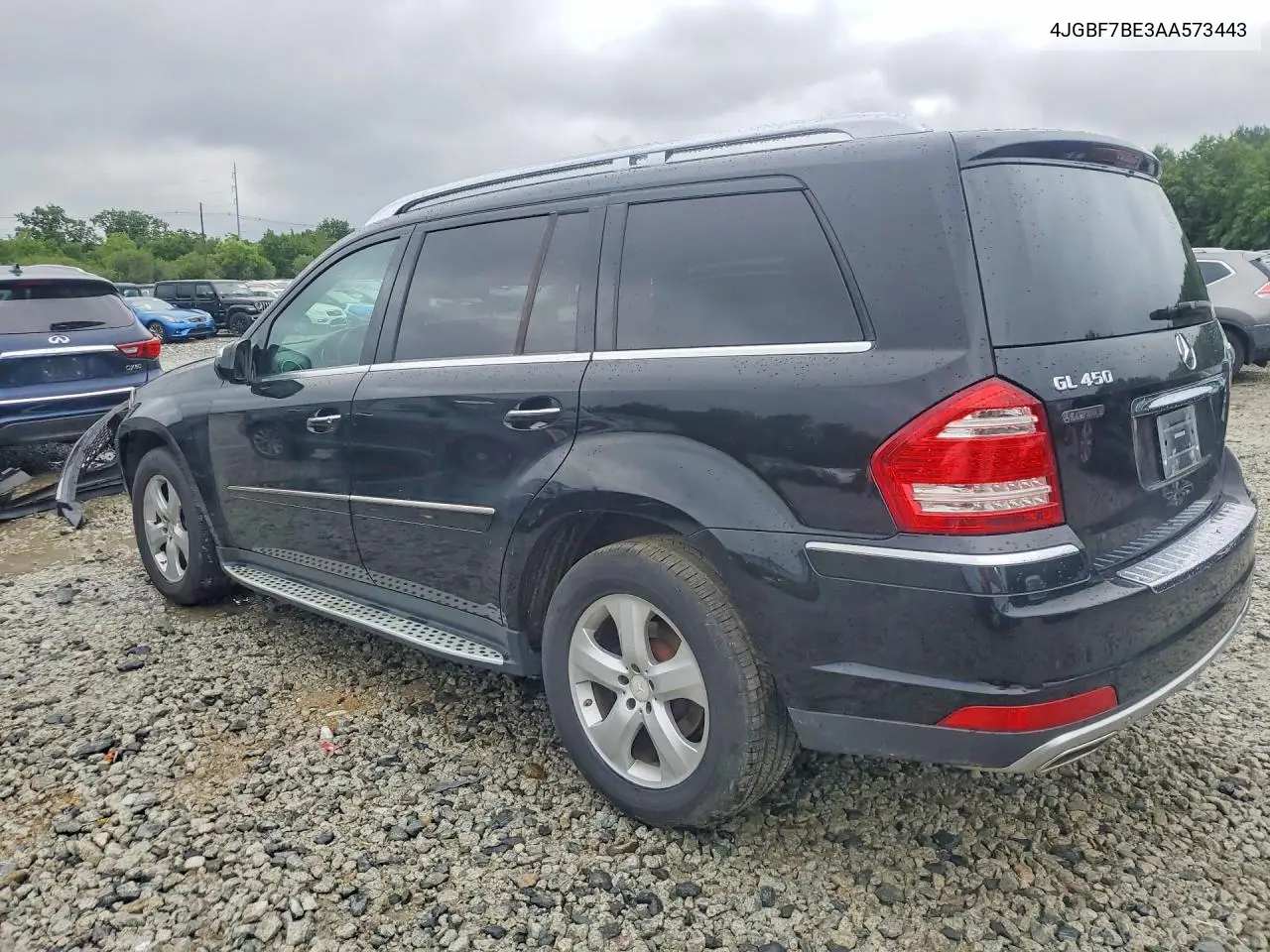 2010 Mercedes-Benz Gl 450 4Matic VIN: 4JGBF7BE3AA573443 Lot: 58256016