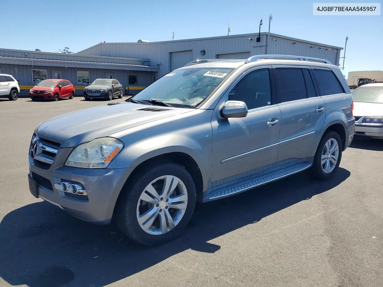 2010 Mercedes-Benz Gl 450 4Matic VIN: 4JGBF7BE4AA545957 Lot: 58656166